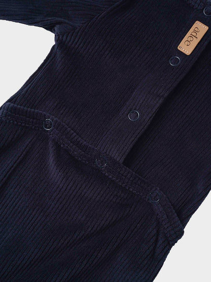 Embroidered Bunny Stretchy - Navy