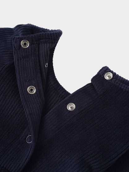 Embroidered Bunny Stretchy - Navy