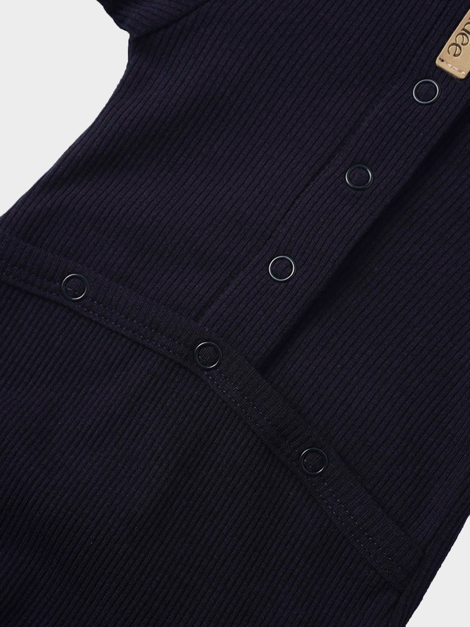 Mock Neck Stretchy - Navy