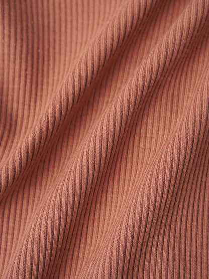 Mock Neck Stretchy - Pink
