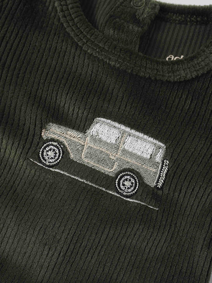 Embroidered Car Stretchy