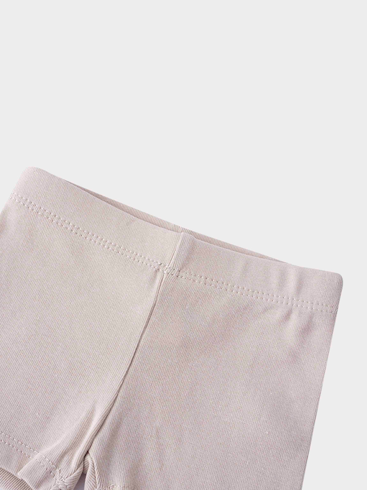 Biker shorts by Adee, non ribbed light tan, unisex basics