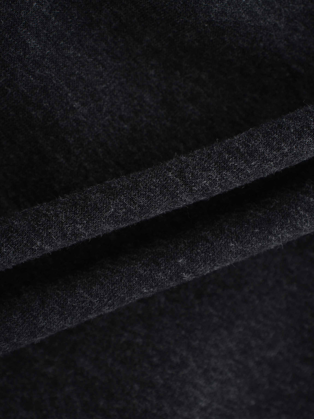 Close-up of black fabric texture