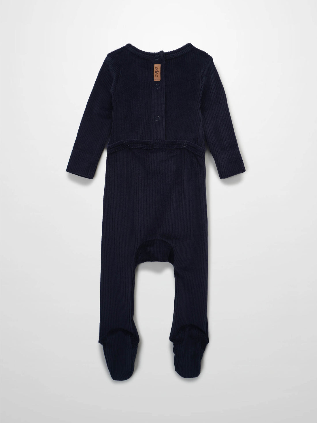 Embroidered Bunny Stretchy - Navy