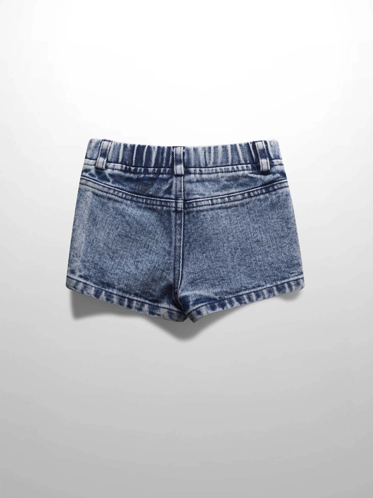 Denim Shorts - Light Denim, unisex bottoms for little boys