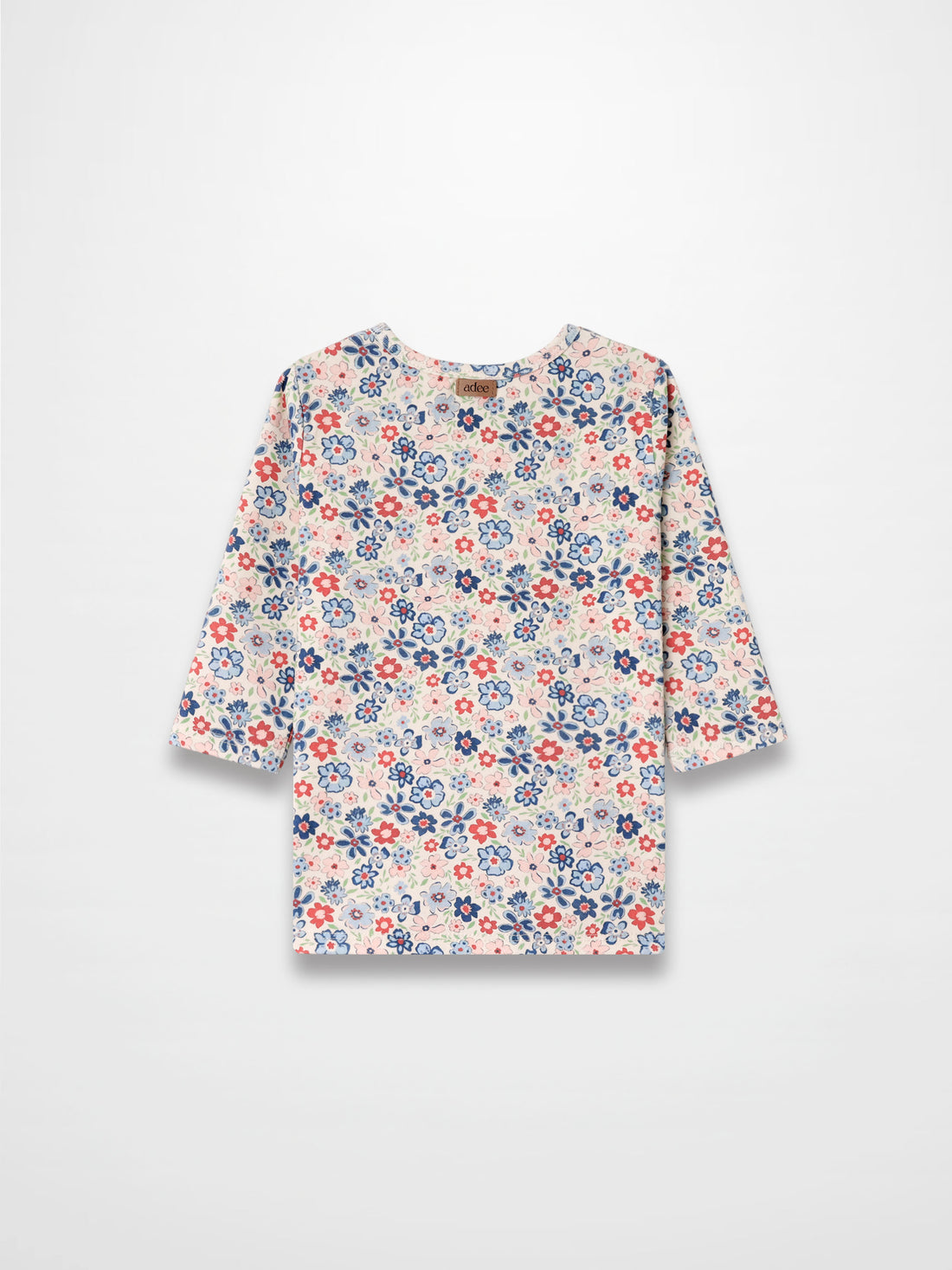 Garden Flower 3/4 Sleeve Shirt