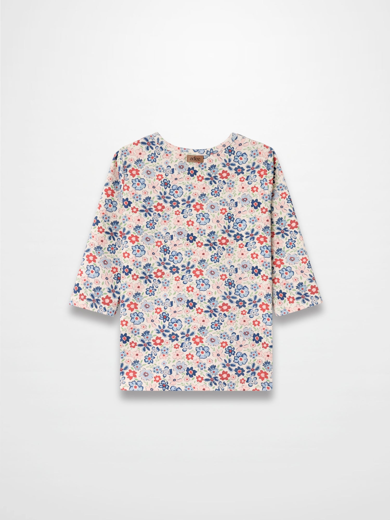 Garden Flower 3/4 Sleeve Shirt