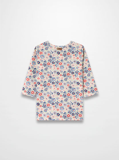 Garden Flower 3/4 Sleeve Shirt