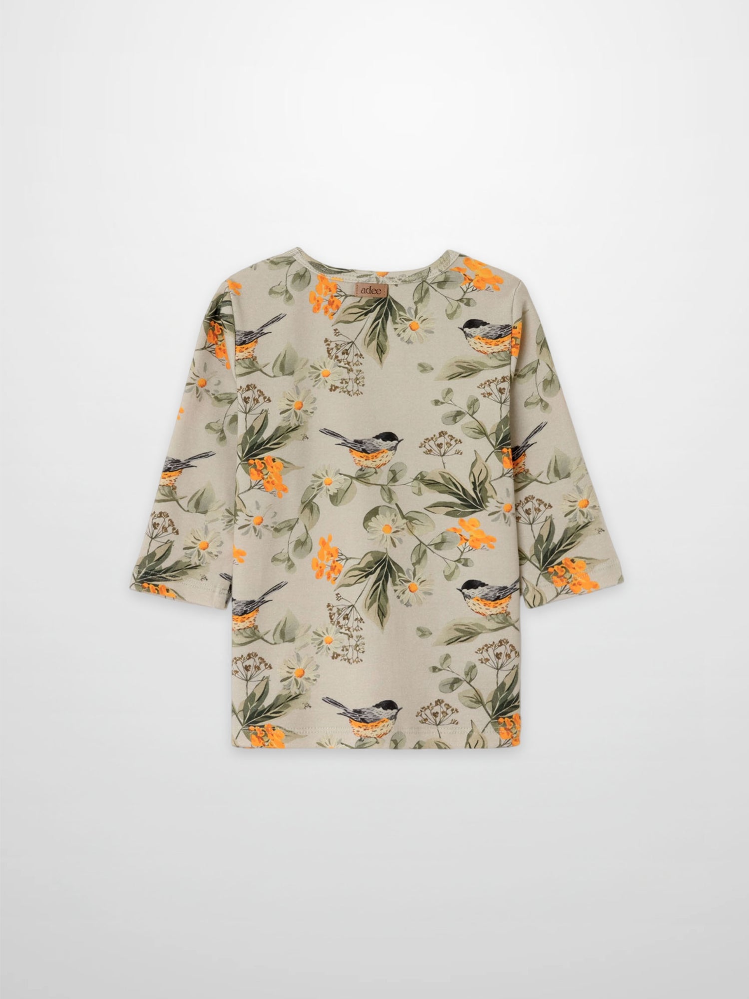 Garden Finch 3/4 Sleeve T-Shirt