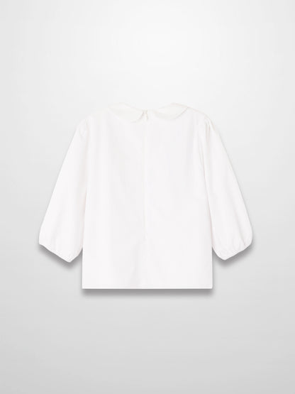 Embroidered Flower Shirt