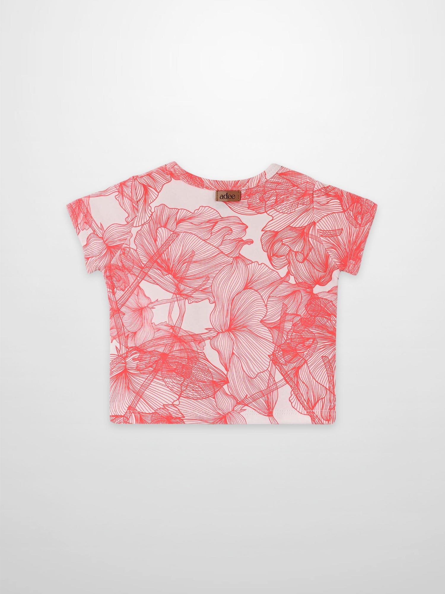 Pink Petal Short Sleeve T-shirt by Adee, girls&