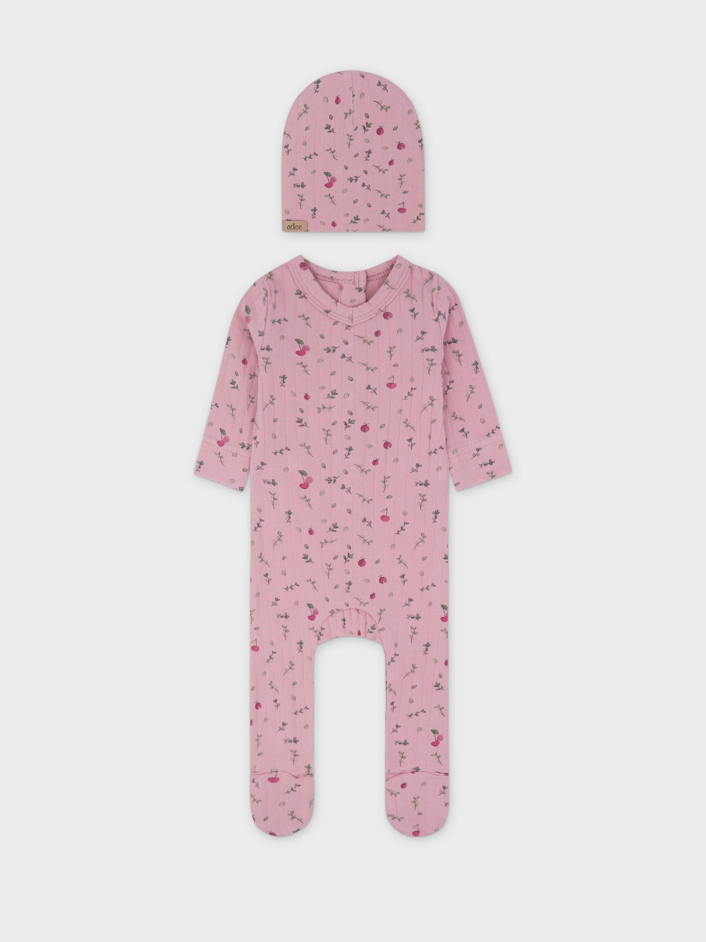 Mini Berry Pink - Layette Set