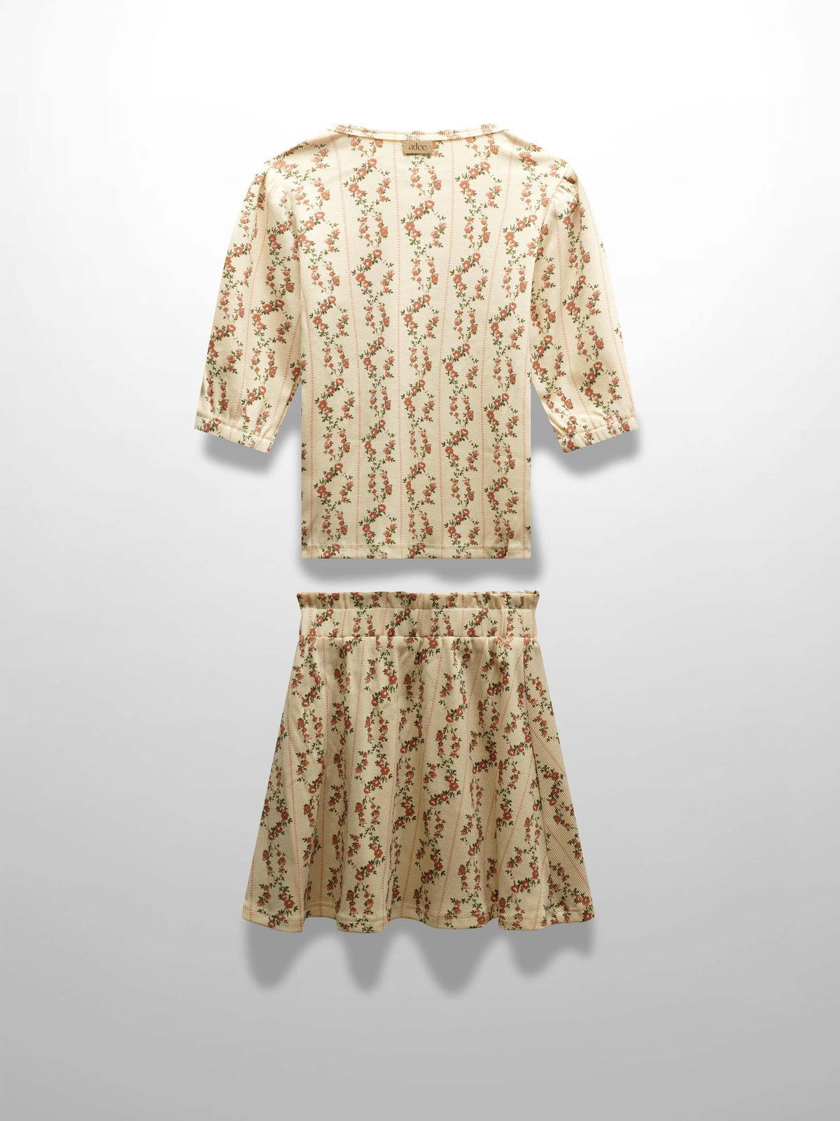 Floral outfit for girls set