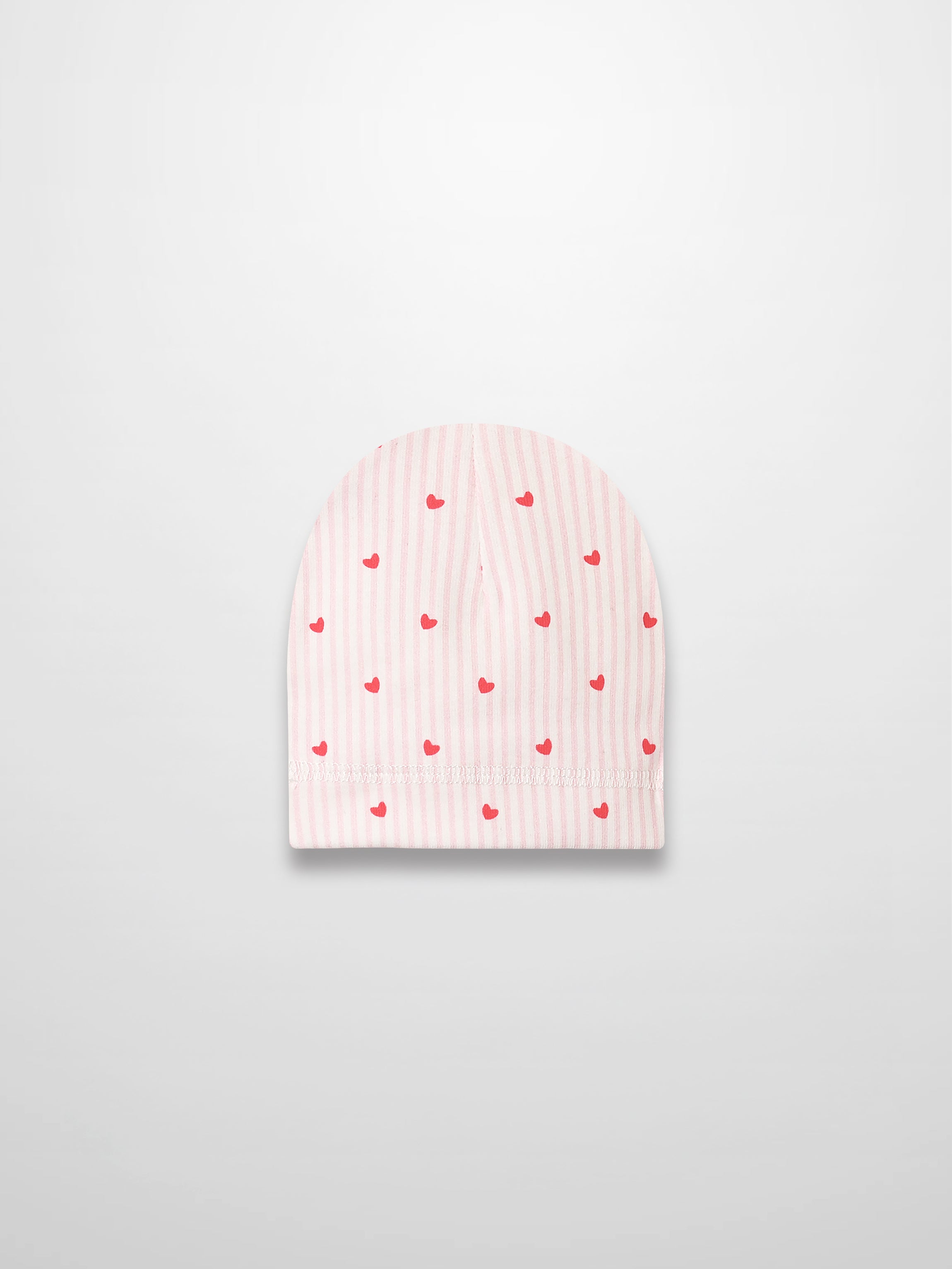 Pink Heart Hat