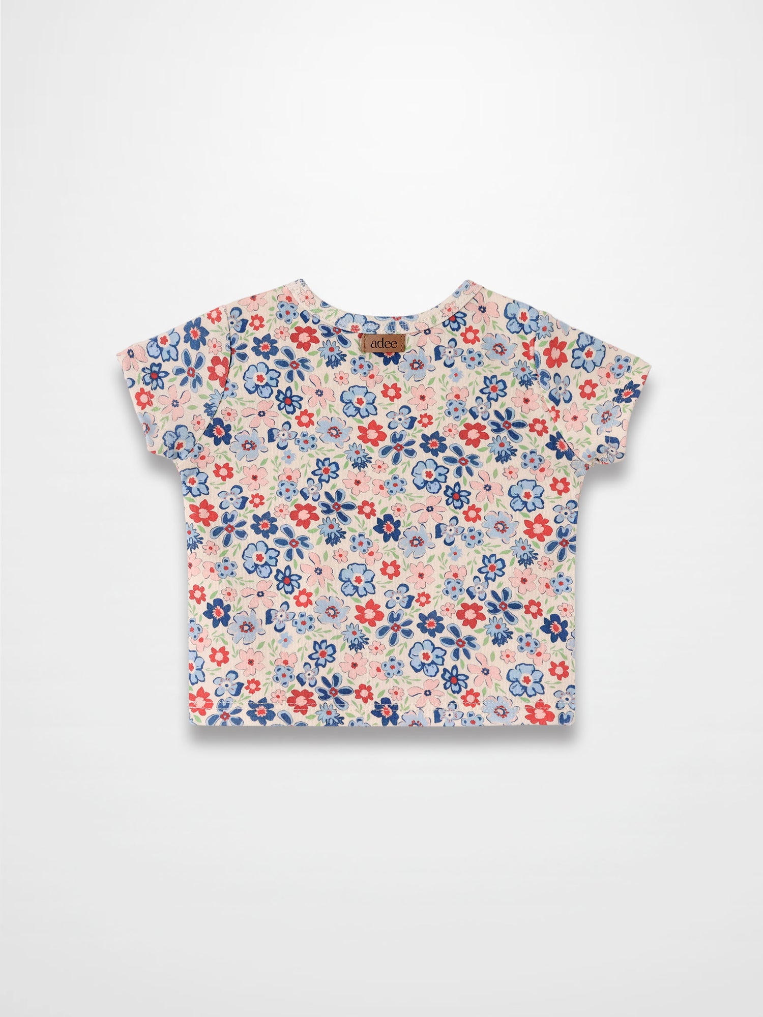 Garden Flower Short Sleeve Shirt
