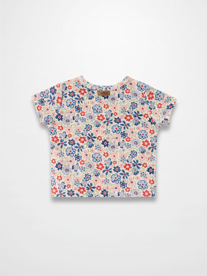 Garden Flower Short Sleeve Shirt