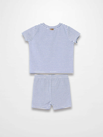 Eiffel Tower Shorts Set