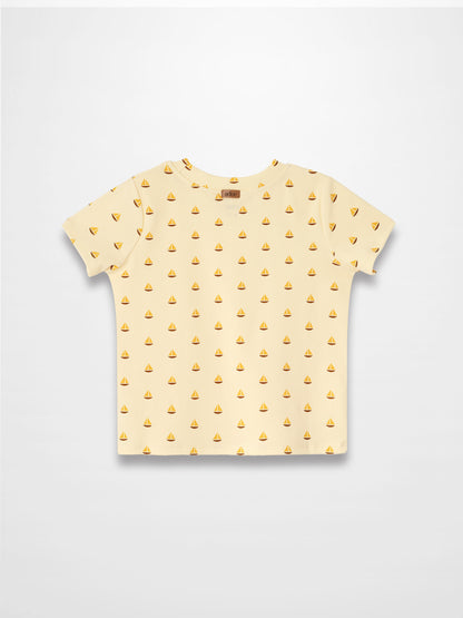 Boat Print T-Shirt