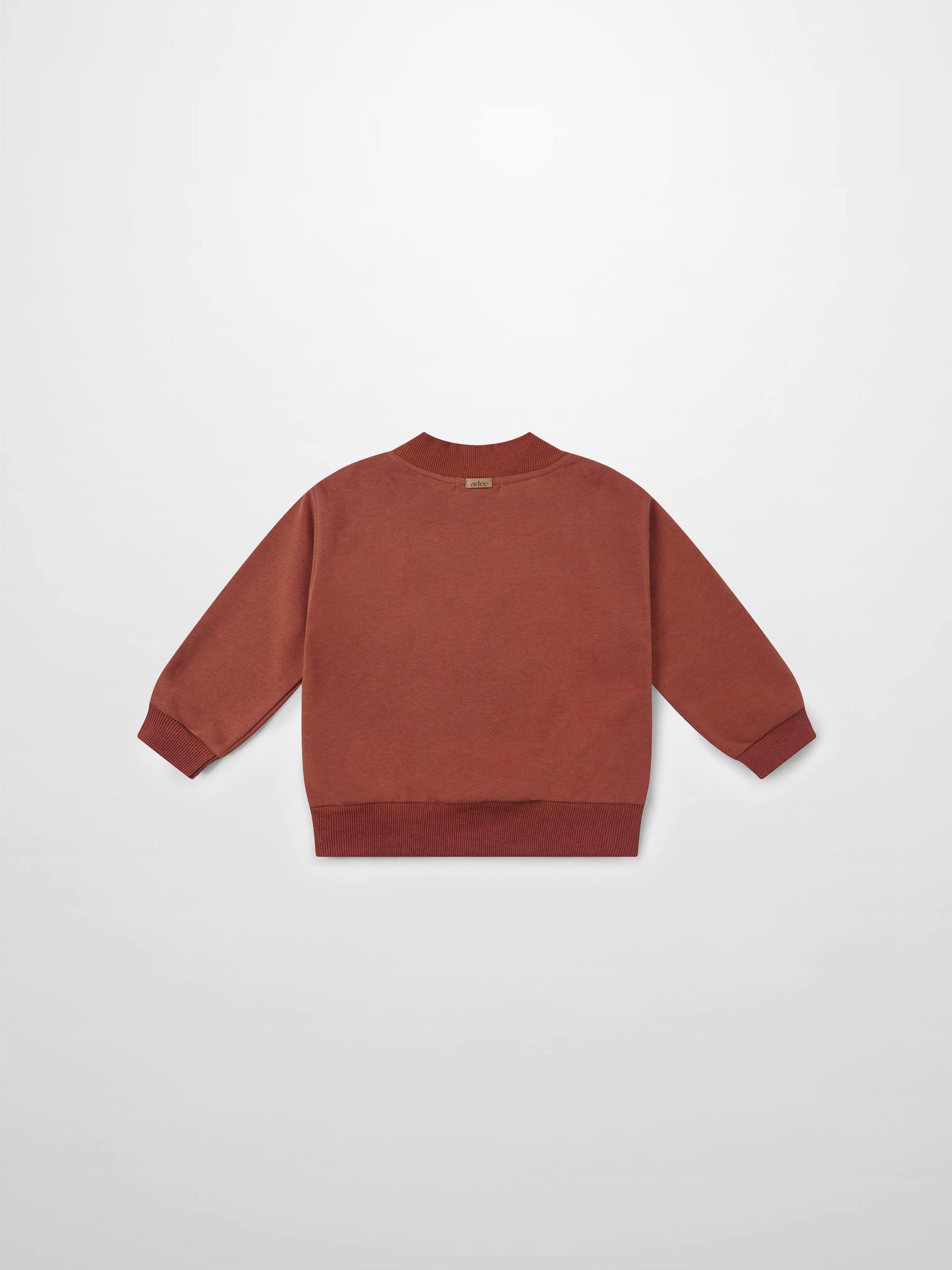 Embossed Mug Sweatshirt - Rust
