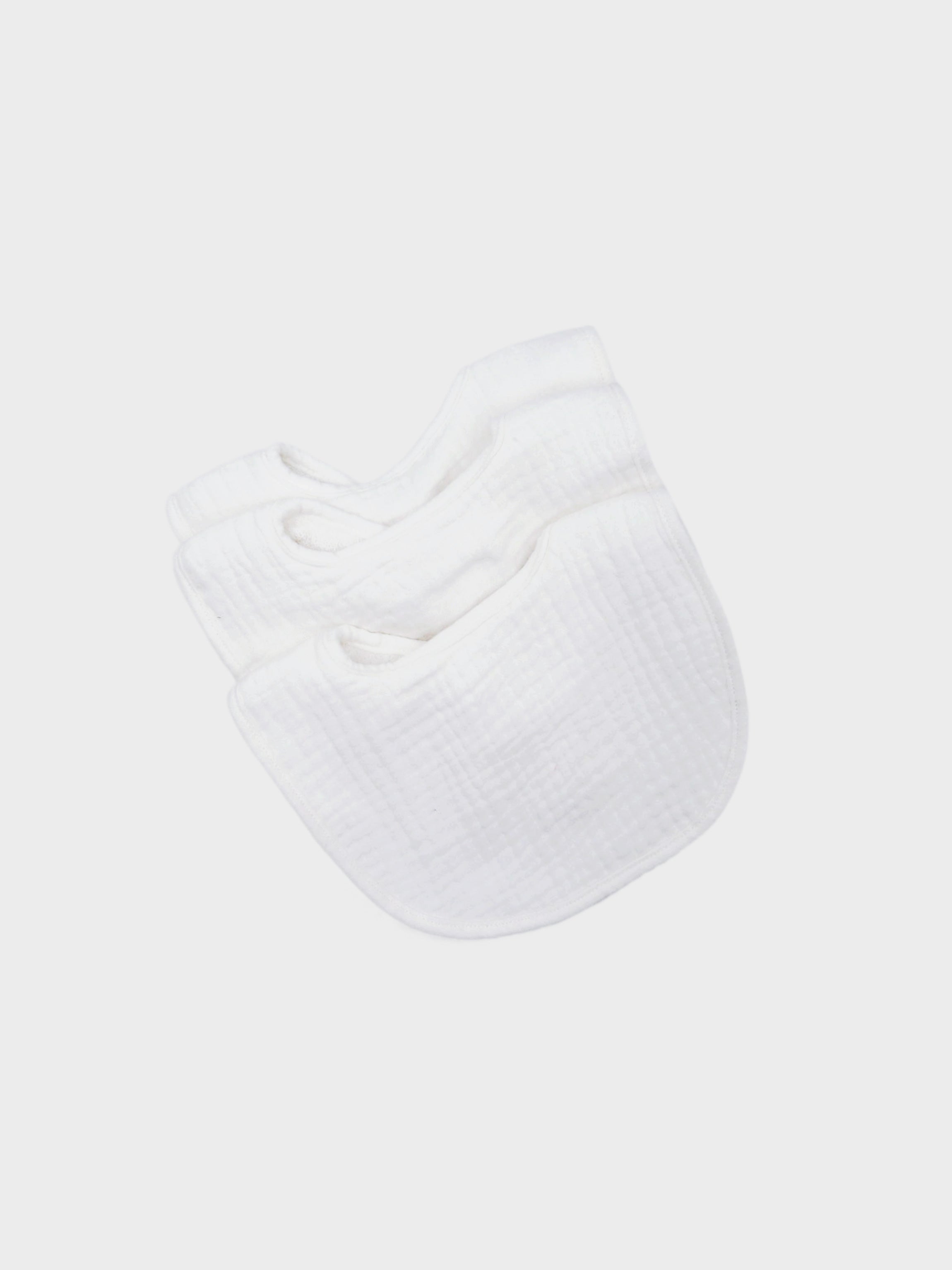 Bibs 3 Pack-White