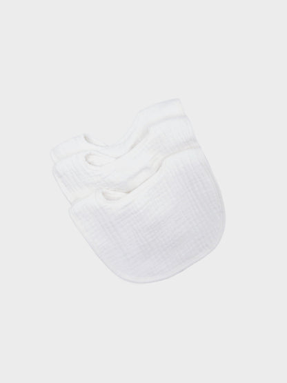 Bibs 3 Pack-White