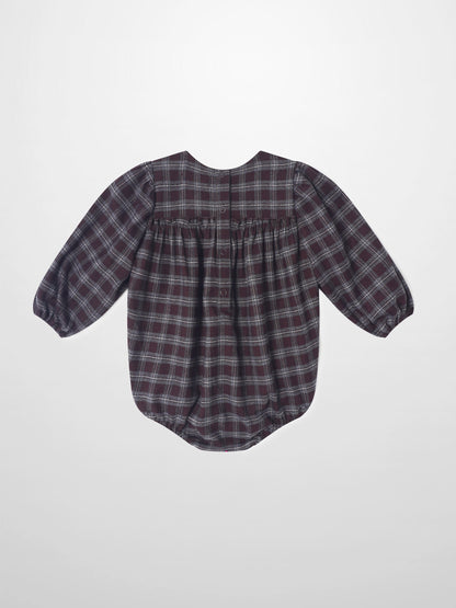 Plaid burgundy girls&