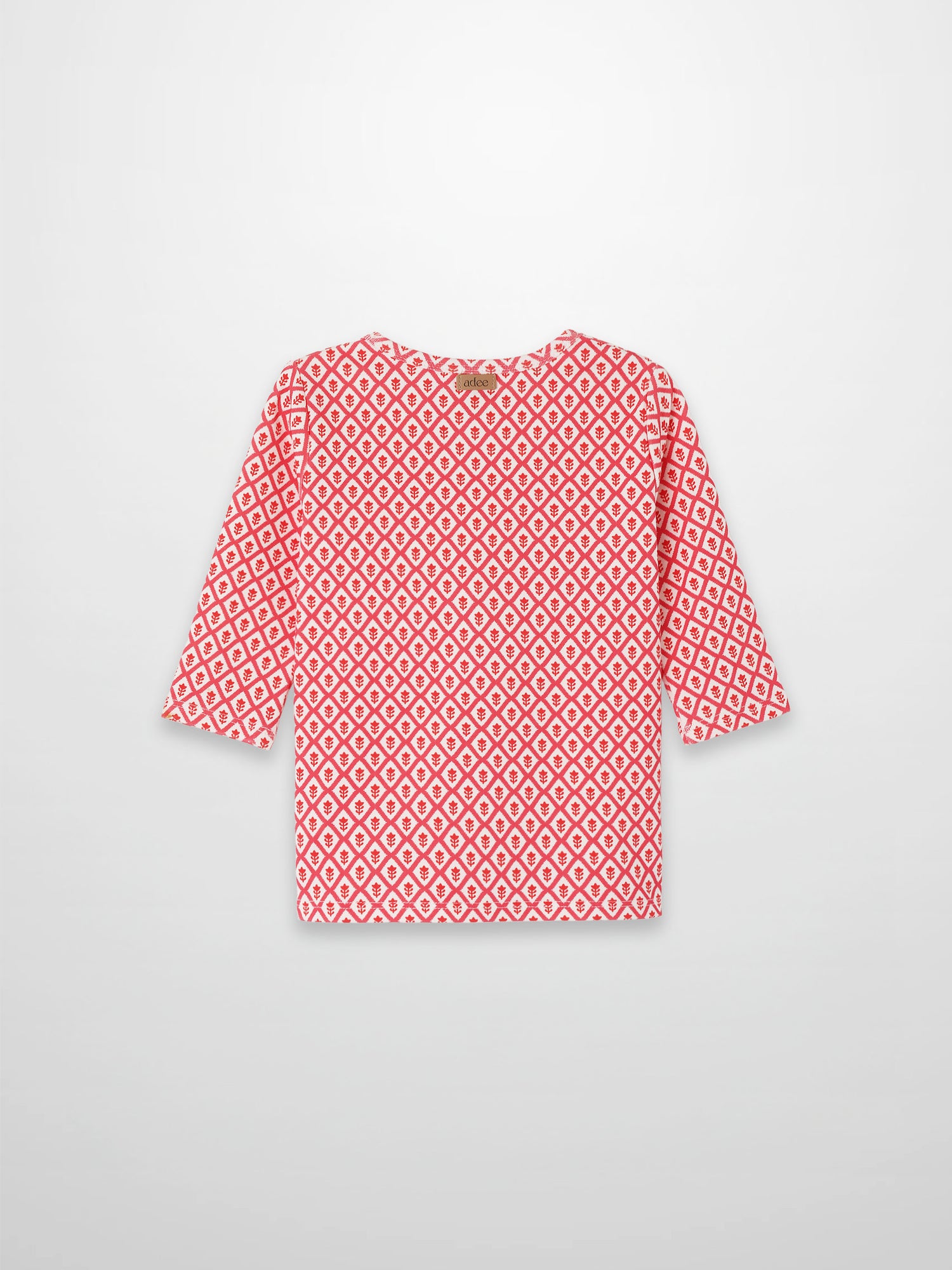 Diamond Flower T-Shirt - 3/4 Sleeve