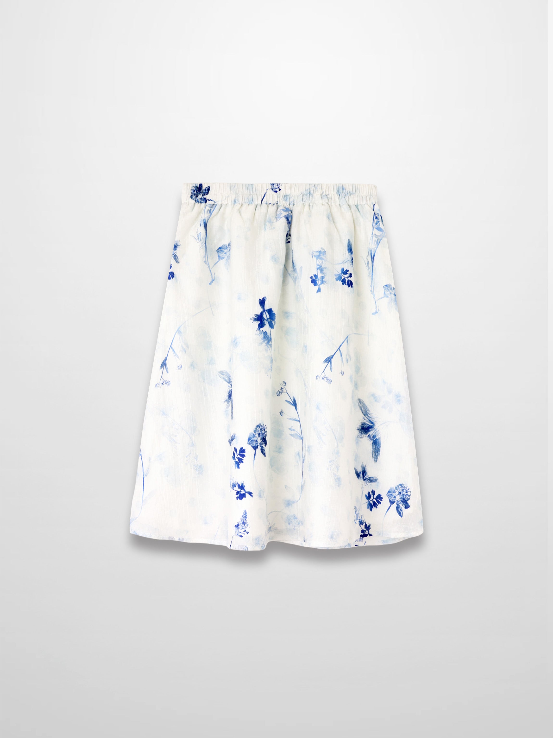 Blue Flower Skirt