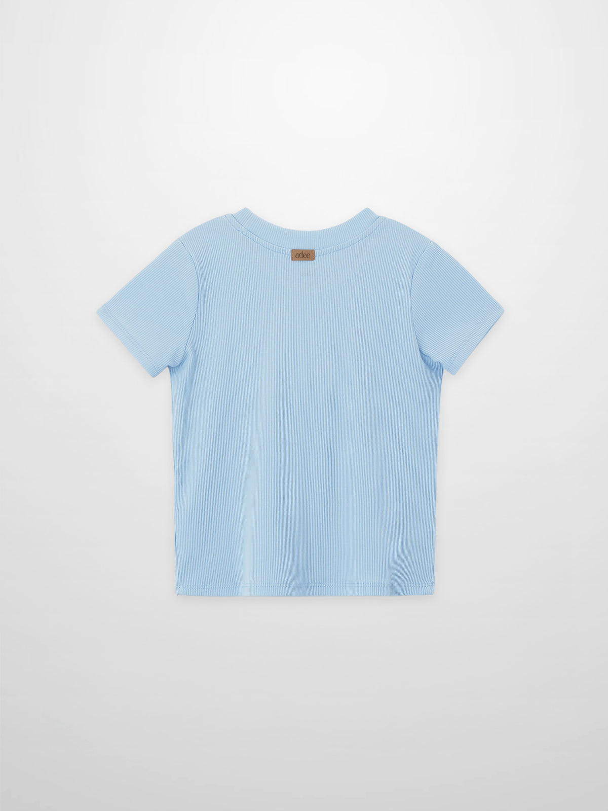 Thin ribbed light blue boys&