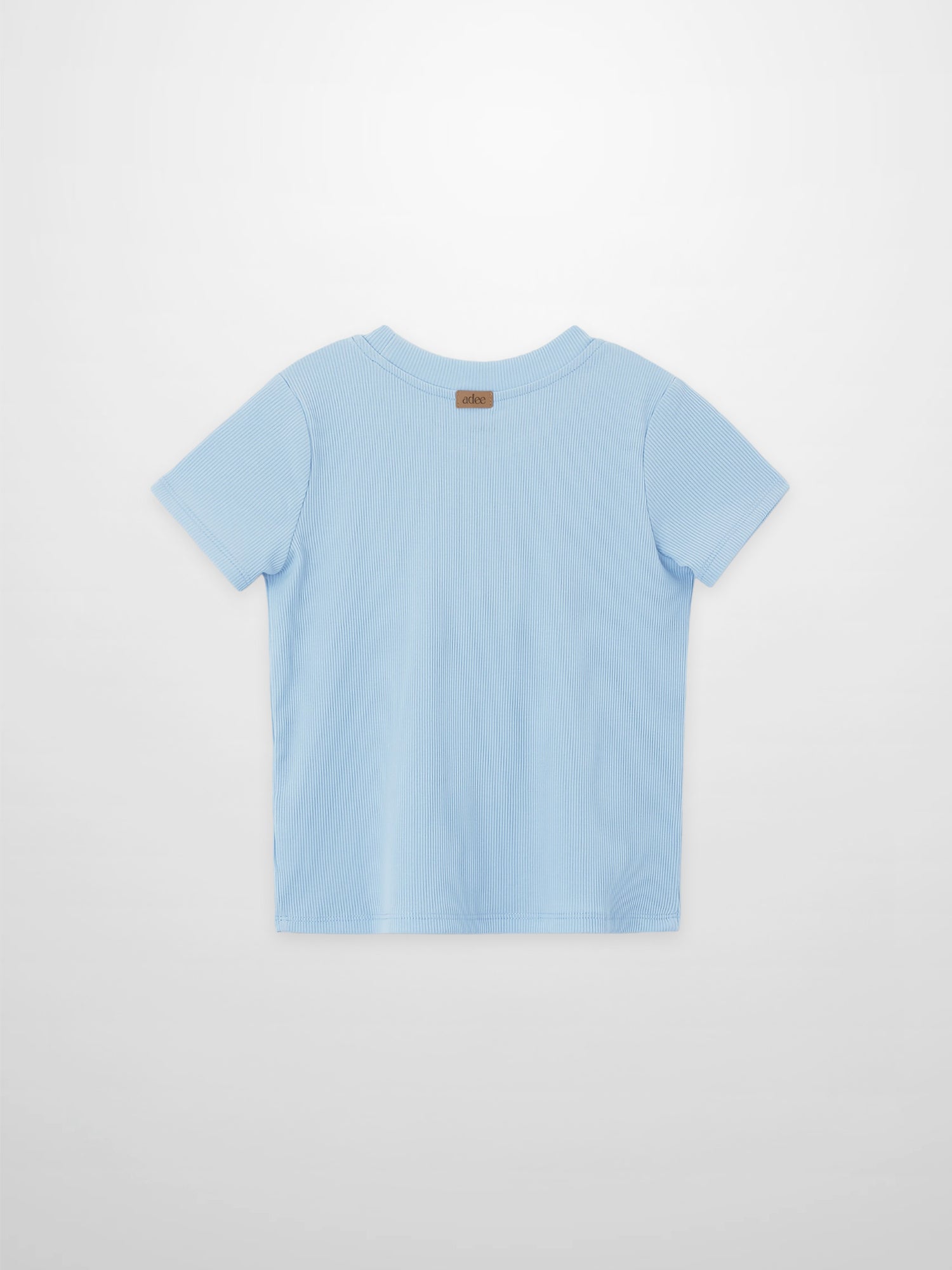 Thin ribbed light blue boys&