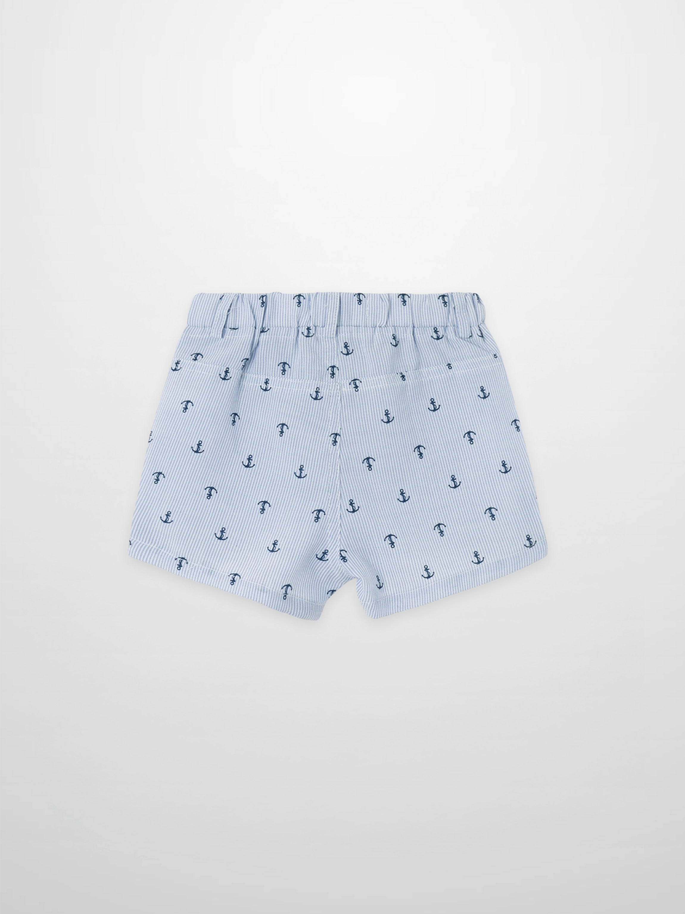 Anchor Shorts by Adee; light blue boys&