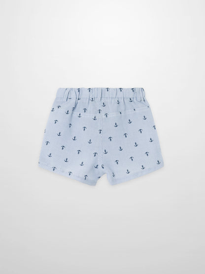 Anchor Shorts by Adee; light blue boys&