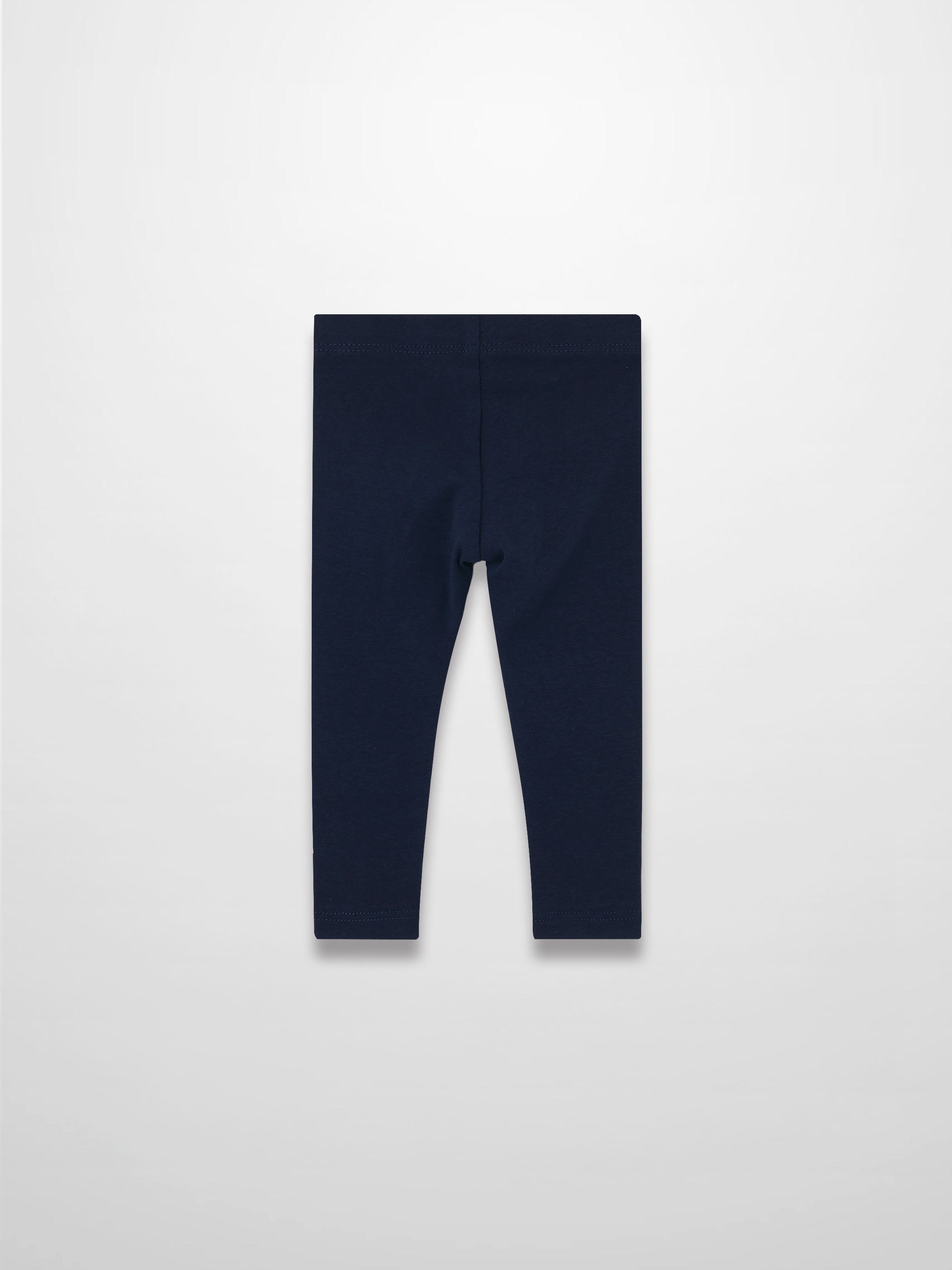 Non Ribbed Leggings - Dark Navy