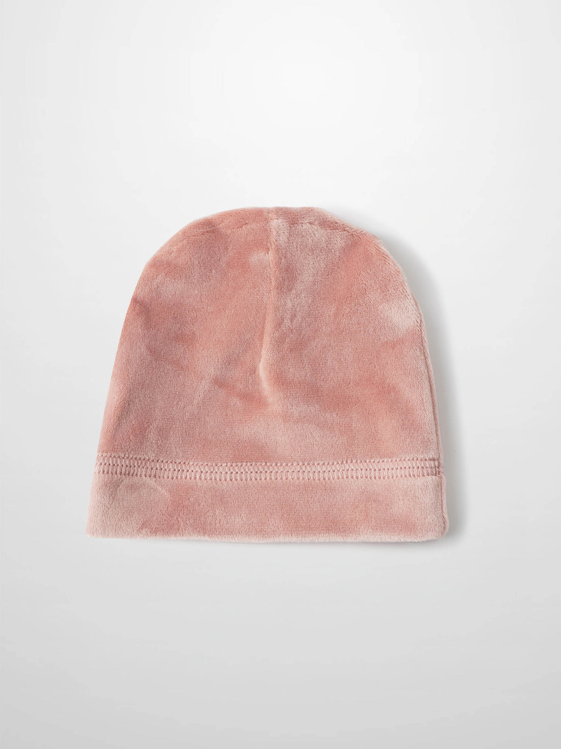 Velour Beanie - Pink