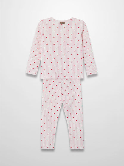 Pink Heart Pajamas