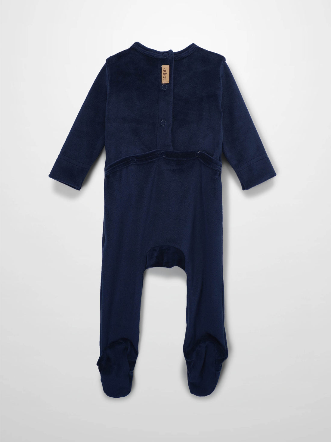Velour Crossover Stretchy - Navy