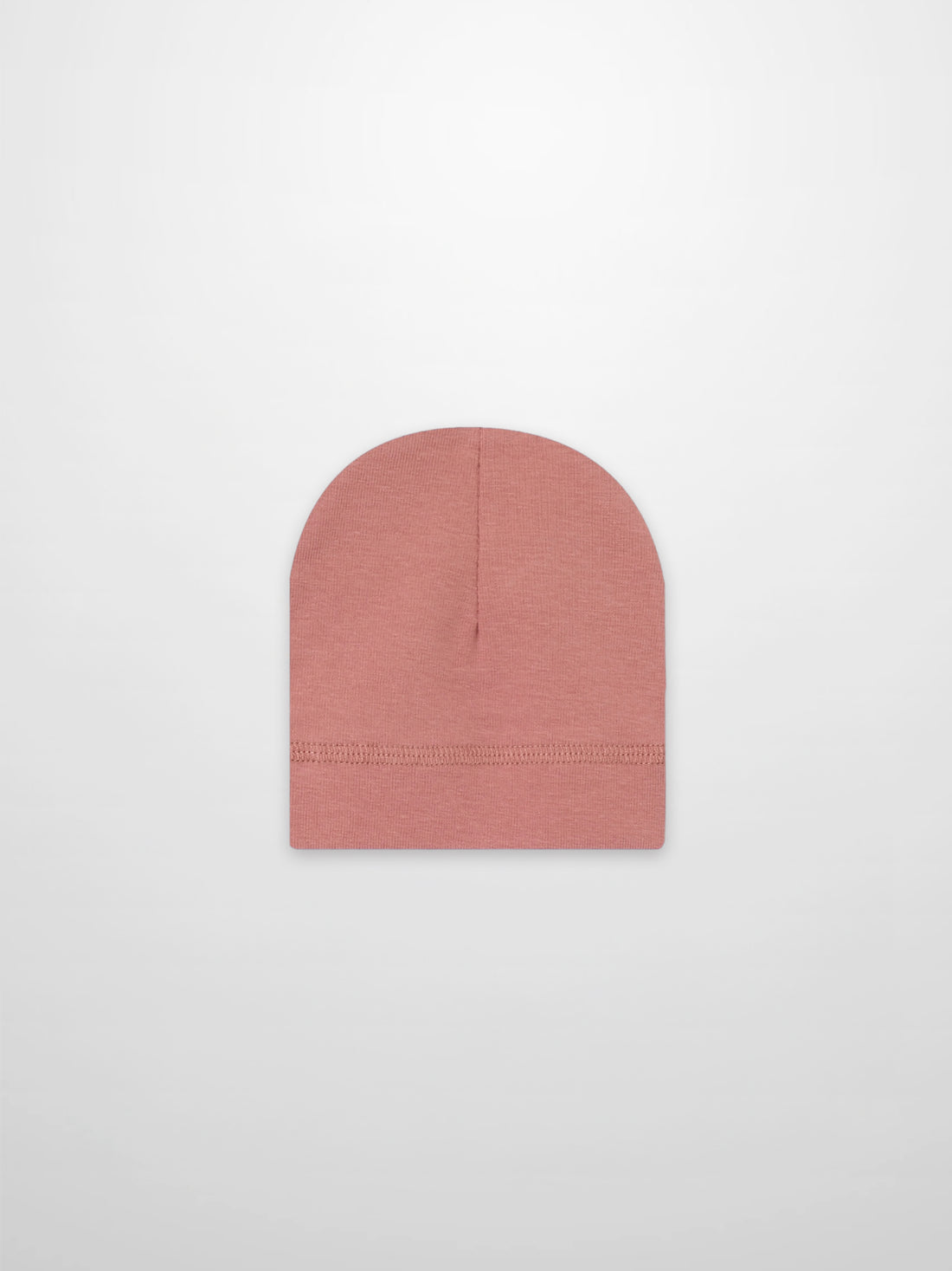 Cherry Frame Hat for girls by Adee in muted pink knit fabric