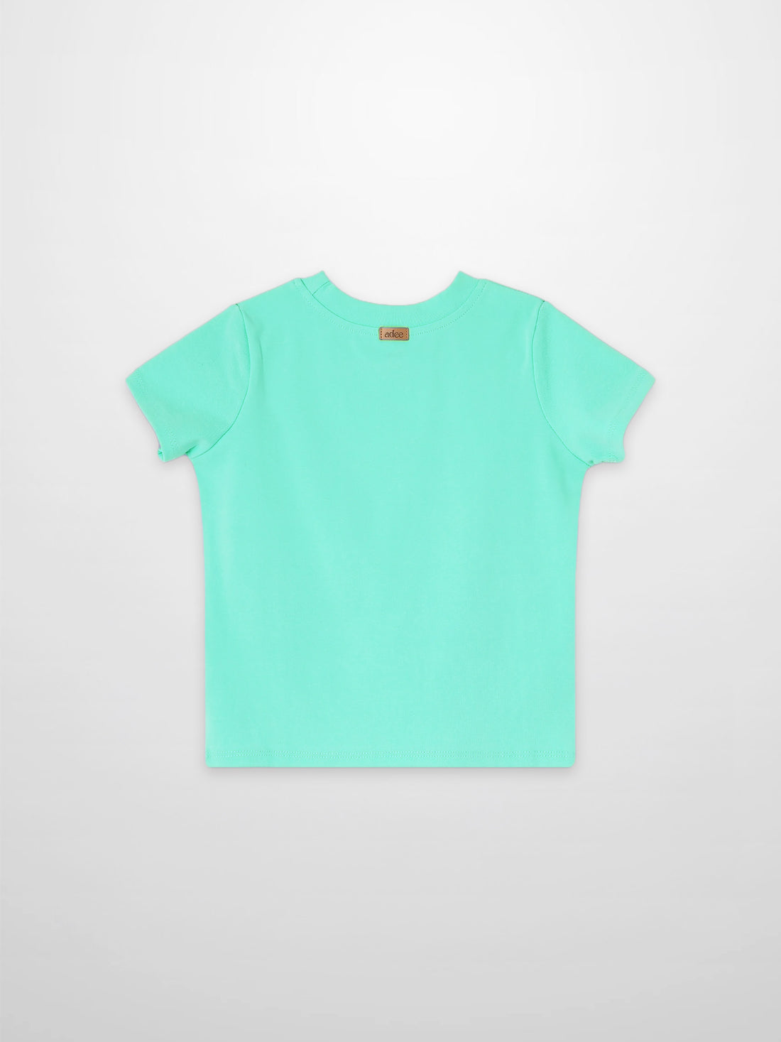 Thin Ribbed T-Shirt - Mint Green