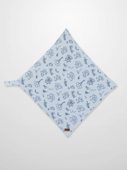 Storybook Lovey with Clip - Blue
