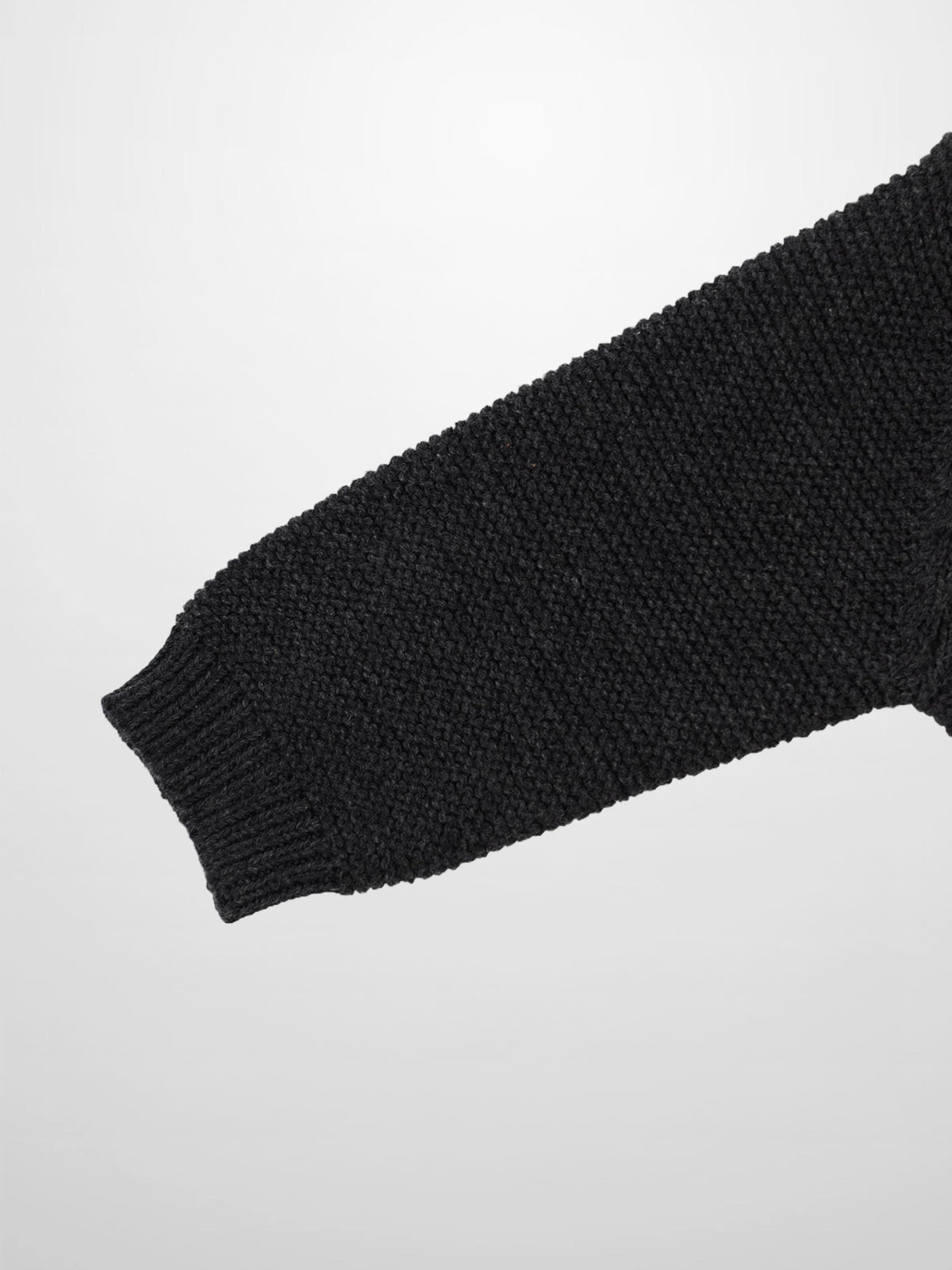 Cropped cardigan in Heather Grey, Adee; unisex dressy top
