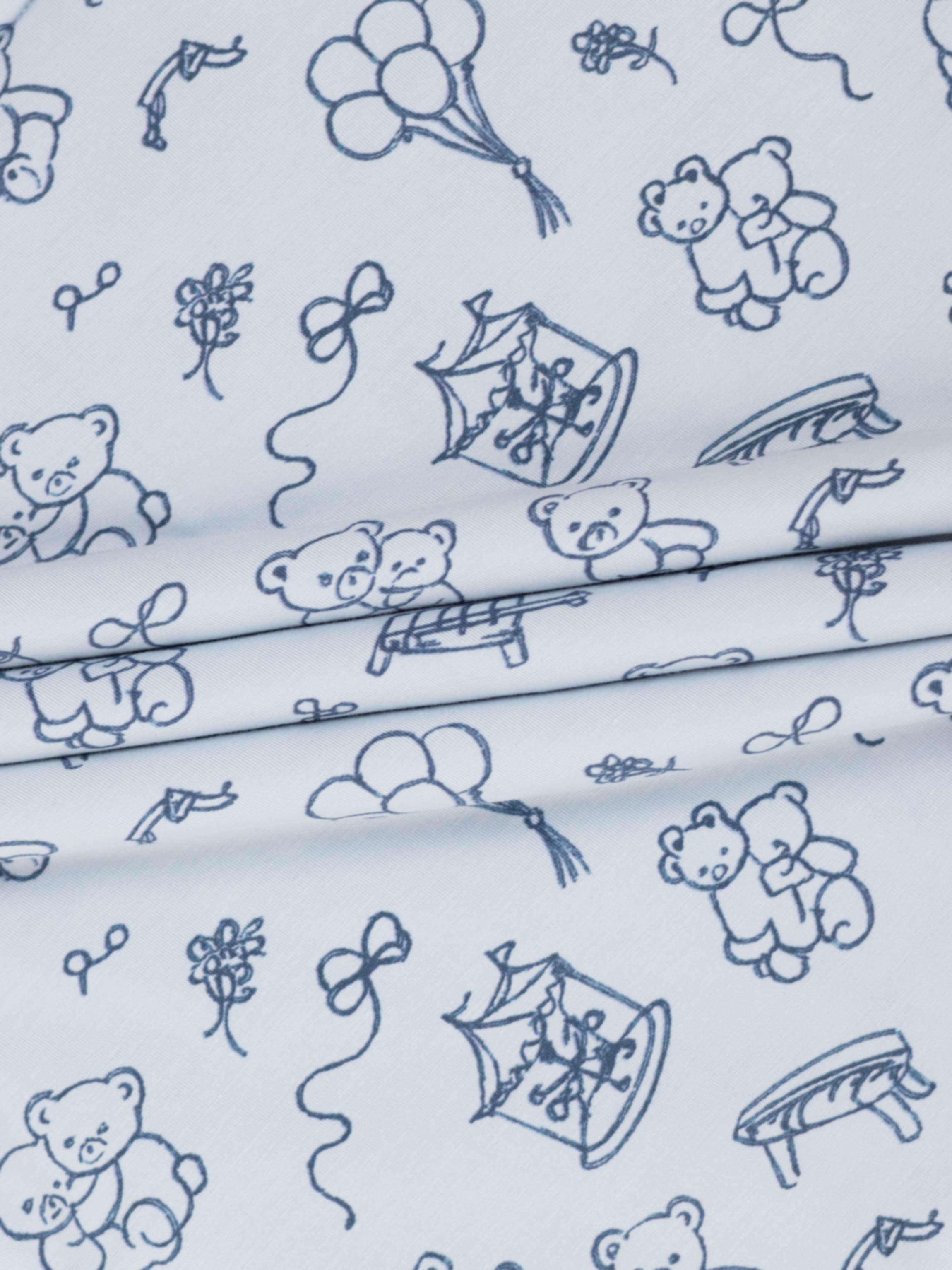 Storybook Lovey with Clip - Blue