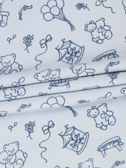 Storybook Lovey with Clip - Blue