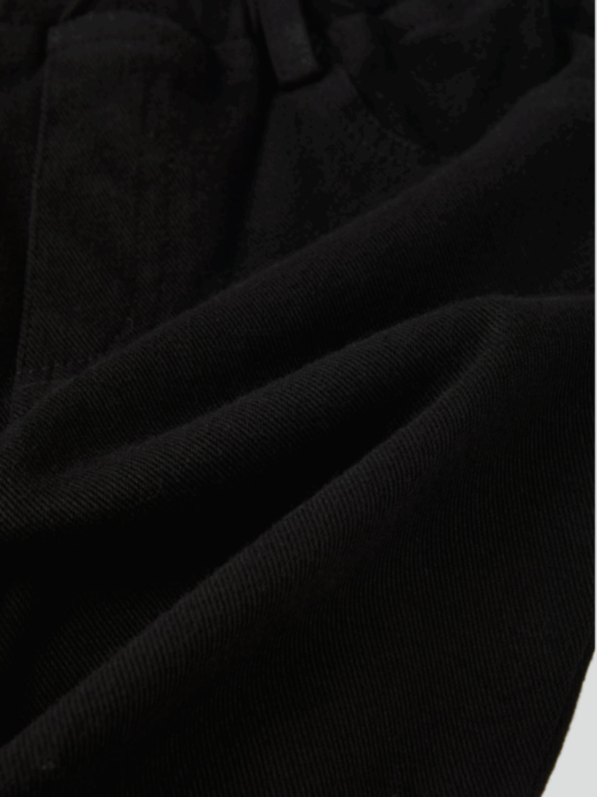 Stretch Pants - Black for boys, Adee brand, stretch fabric close-up