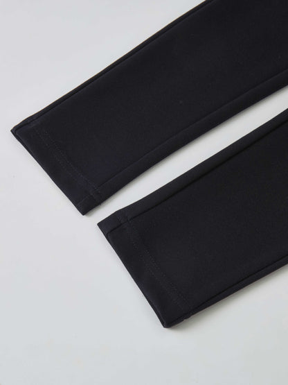 Dress Pants - Navy, Adee boys dressy bottoms with neat stitched hems