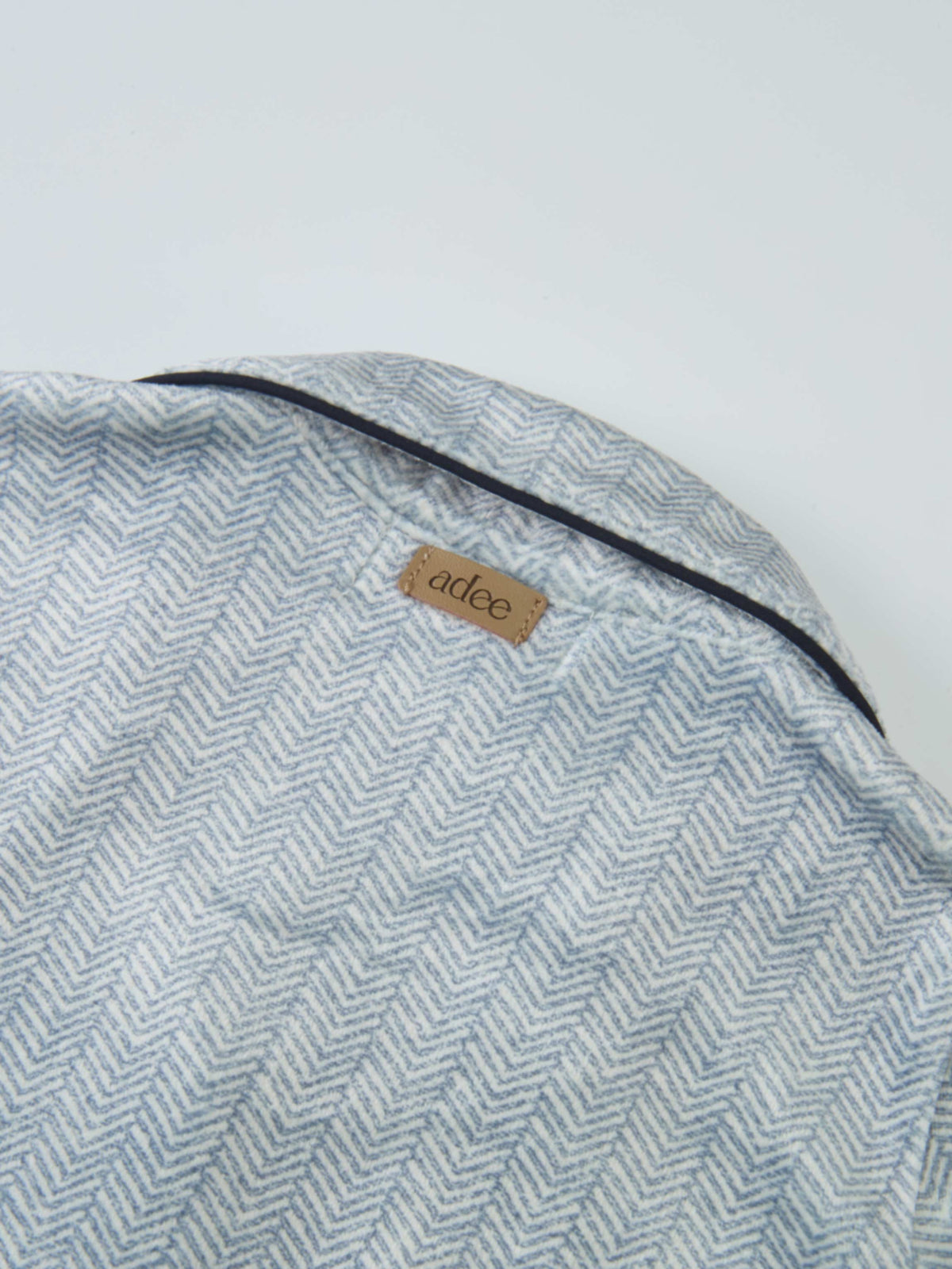 Herringbone Pajamas - Blue by Adee; boys&