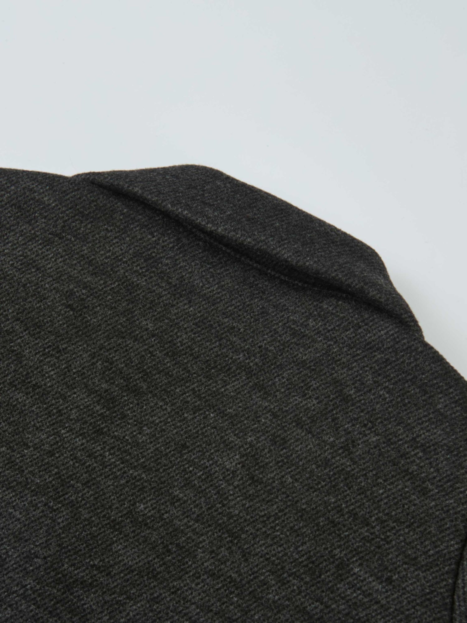 Textured Twill Blazer Grey for boys, Adee dressy top fabric close-up