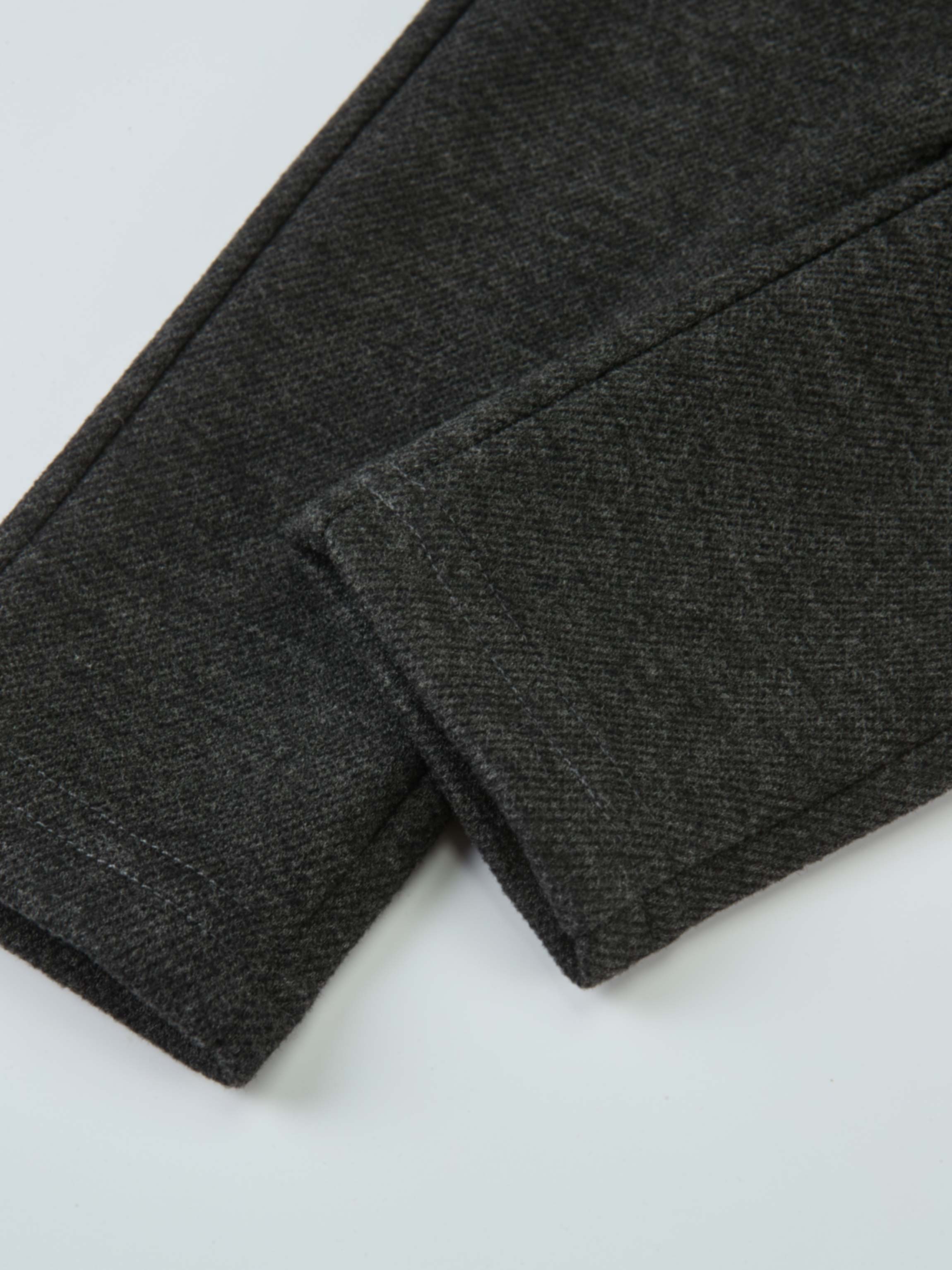 Dress Pants - Grey; Adee boys dressy bottoms in textured grey fabric