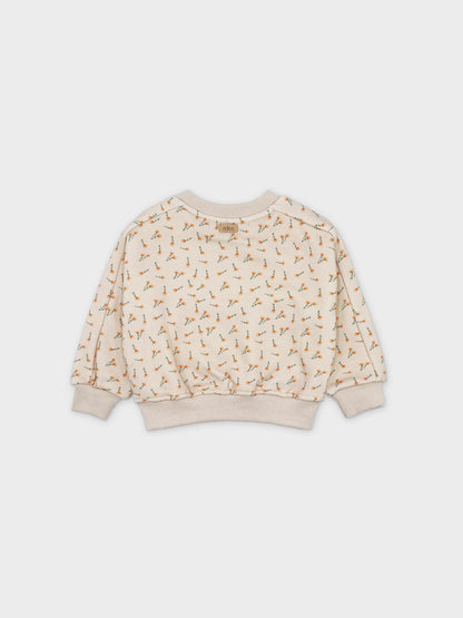 Baby Dandelions Sweatshirt Set with Skirt