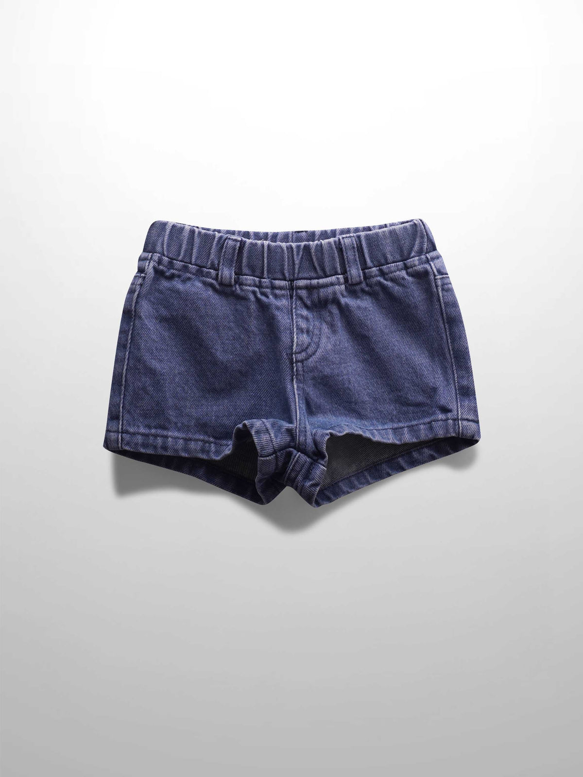 Denim Shorts by Adee in dark denim for unisex kids&
