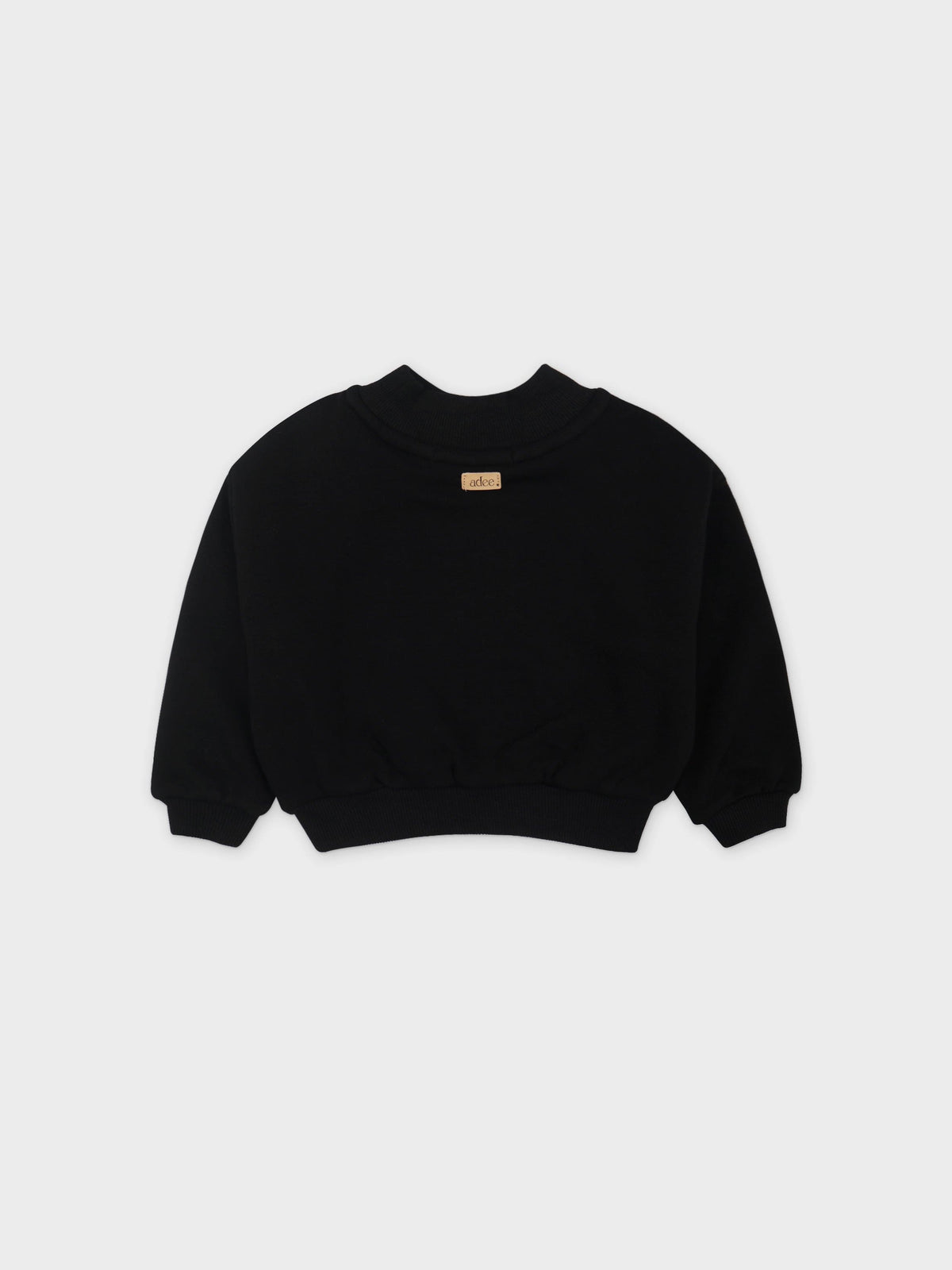 Stylish black sweatshirt for kids